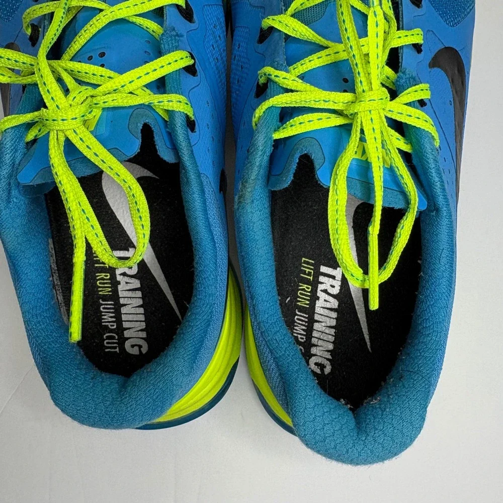 Nike Metcon‎ 2 Women Training Shoes Blue Lagoon Volt Size 10